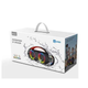 Портативная беспроводная колонка Bluetooth акустика с LED подсветкой BKK B63 Waterproof BoomBox IPX5 |BT5.3, TWS, AUX/TF/USB/FM, 2x30W | Черный - изображение 15