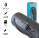 Портативная Беспроводная Bluetooth Колонка Hoco HC16 Vocal sports |BT5.2| AUX/FM/USB/TF |Grey - изображение 5