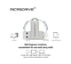 Флешка металлическая Microdrive 2в1 USB-Lightning для Apple iPhone, iPad, iPod, компьютера 32 GB Silver - изображение 3