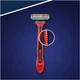 Jednorazowe maszynki do golenia dla mężczyzn Gillette Blue3 Plus Nitro Masz Red 12 szt (8700216148146) - obraz 4