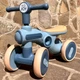 Беговел JOY TL-48-885 колеса 6’’ PU пластиковая рама свет озвучено на украинском голубой - изображение 12