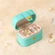 Шкатулка Casegrace SP-01244 Turquoise для колец и ювелирных изделий портативная компактная - изображение 3