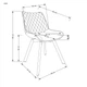 Темно-зелене крісло K-520 Halmar 45x86x63 (V-CH-K520-KR-C.ZIELONY) 167150 - зображення 2