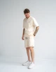 Мужской летний костюм Teamv OVERSIZE Lite Песочный M - изображение 3