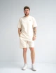 Мужской летний костюм Teamv OVERSIZE Lite Песочный M - изображение 1