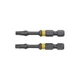 Набор бит DeWALT IMPACT TORSION, ударные, T25, L=57 мм, 2 шт (DT70534T) - изображение 2