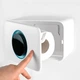 Держатель для туалетной бумаги клеящийся MBM HOME с отверстием для аромассаше BP-41 WHITE/GRAY бело-серый - изображение 12