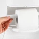 Держатель для туалетной бумаги клеящийся MBM HOME BP-44 WHITE/GRAY бело-серый - изображение 10