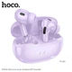 Вакуумные наушники беспроводные Bluetooth HOCO EW60 TWS |BT5.3, 30/300mAh, 4h| Purple - изображение 2