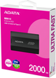 SSD dysk Adata SD810 2TB 2.5" USB Type-C 3D NAND TLC Black (SD810-2000G-CBK) - obraz 6