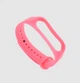 Ремешок Xiaomi Mi Band 4 / 3 силиконовый однотонный браслет Розовый 2418P - изображение 1
