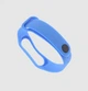 Ремешок Xiaomi Mi Band 4 / 3 силиконовый однотонный браслет Темно-голубой 2418P - изображение 2