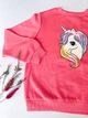Свитшот H&M 140 см розовый артикул Л408 - изображение 2