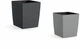 Вазон Plastkon Eliot Stone 25x25 см Серый (8595096995405) - изображение 2