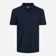 Поло длинное мужское Jack & Jones 12136516 XL Темно-синее (5713736540713) - изображение 7