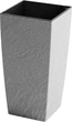 Вазон Plastkon Eliot Stone 25x46 см Серый (8595096996457) - изображение 1