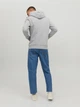 Худі чоловіче Jack & Jones 12152840 XL Сіре (5714487362623) - зображення 2