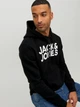 Худи мужское Jack & Jones 12152840 L Черное (5714487234845) - изображение 4