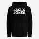 Худи мужское Jack & Jones 12152840 L Черное (5714487234845) - изображение 7