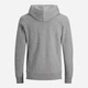 Толстовка на молнии мужская Jack & Jones 12181901 S Серая (5714924715760) - изображение 8