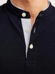 Поло длинное мужское Jack & Jones 12199711 S Темно-синее (5715210800115) - изображение 5