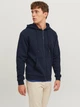 Толстовка на молнии мужская Jack & Jones 12249342 2XL Темно-синяя (5715434106079) - изображение 1