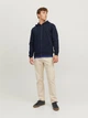 Толстовка на молнии мужская Jack & Jones 12249342 2XL Темно-синяя (5715434106079) - изображение 3