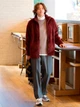 Куртка демисезонная мужская Uniqlo 514744838 3XL Бордовая (1159801250) - изображение 2