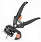 Профессиональный секатор с 3 ножами Grafting Tool GT-37 черный - изображение 1