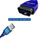 Cканер диагностики авто VAG COM 409.1 KKL OBD2 USB 670126 - изображение 4