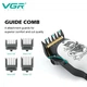 Профессиональная аккумуляторная машинка для стрижки волос VGR V-699 с 4 сменными насадками (3-12 мм) Белый - изображение 3