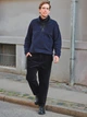 Толстовка на флисе мужская Uniqlo 138177826 M Синяя (1159798252) - изображение 7
