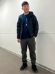 Куртка демисезонная с капюшоном мужская Uniqlo 644004174 M Черная (1159801976) - изображение 2