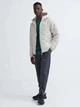 Куртка демисезонная с капюшоном мужская Uniqlo 750868487 3XL Серая (1159800033) - изображение 3