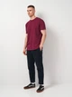 Футболка хлопковая длинная мужская Gildan Softstyle GI64000MA M Maroon (Tr2000000010045) - изображение 2