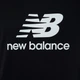 Футболка бавовняна довга чоловіча New Balance Stacked Logo MT41502 M Чорна (196941811048) - зображення 7