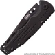 Ніж складаний туристичний SOG Salute Mini Black TiNi (FF1101-CP) - зображення 3
