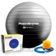 Мяч для фитнеса (фитбол) Power System PS-4011 O55 cm PRO Gymball Black (A-012127) - изображение 1