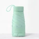 Мини-зонт Lesko 191T Turquoise карманный с чехлом капсулой - изображение 2
