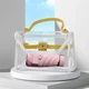 Мини-зонт Lesko 191T Pink карманный с чехлом капсулой - изображение 4
