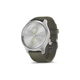 Смарт-годинник Garmin vivomove Style, Silver, Moss, Silicone (010-02240-21) - зображення 1