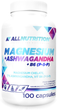 Вітамінно-мінеральний комплекс SFD Allnutrition Magnesium + Ashwagandha + B6 (P-5-P) 100 капсул (5902837745206) - зображення 1