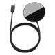 Бездротовий зарядний пристрій Baseus Simple Mini Magnetic Wireless Charger с технологією Qi 15W (WXJK-F01) Black - изображение 7