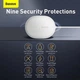 Бездротовий зарядний пристрій Baseus Light Magnetic Wireless Charger с технологією Qi 15W (WXQJ-02) White - зображення 14