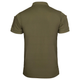 Футболка поло термоактивная MIL-TEC Tactical Polo Quickdry Олива, 3XL - изображение 6