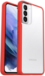 Etui plecki Otterbox React do Samsung Galaxy S21 Transparent/Red (840104242964) - obraz 2