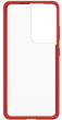 Etui plecki Otterbox React do Samsung Galaxy S21 Ultra Transparent/Red (840104242629) - obraz 1