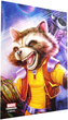 Koszulki na karty Gamegenic do gry Marvel Champions Fine Art Sleeves 66 x 92 mm Rocket Raccoon 50 + 1 szt (4251715410615) - obraz 7