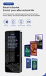 MP3 плеєр Rijaho S08 Bluetooth Hi-Fi 8Gb з зовнішнім динаміком - зображення 12
