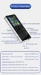 MP3 плеєр Rijaho S08 Bluetooth Hi-Fi 8Gb з зовнішнім динаміком - зображення 13